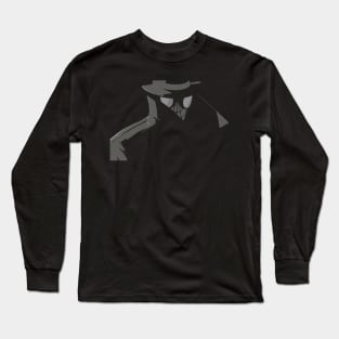 Abstract Masked Detective Long Sleeve T-Shirt